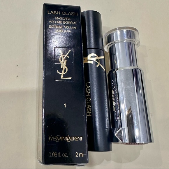New YSL Mini Mascara and Givenchy Lipstick Set - Picture 1 of 5